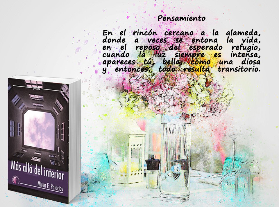mirenepalacios's tweet photo. MÁS ALLÁ DEL INTERIOR #MasAllaDelInteror #poesia #poetry #poetrycommunity #Writer #writerscommunity #MirenEPalacios #EdicionesBeta
@EdicionesBeta
#leer  #adquirir 👇https://t.co/1xdLZsSFL8 https://t.co/v2pNEZSigq