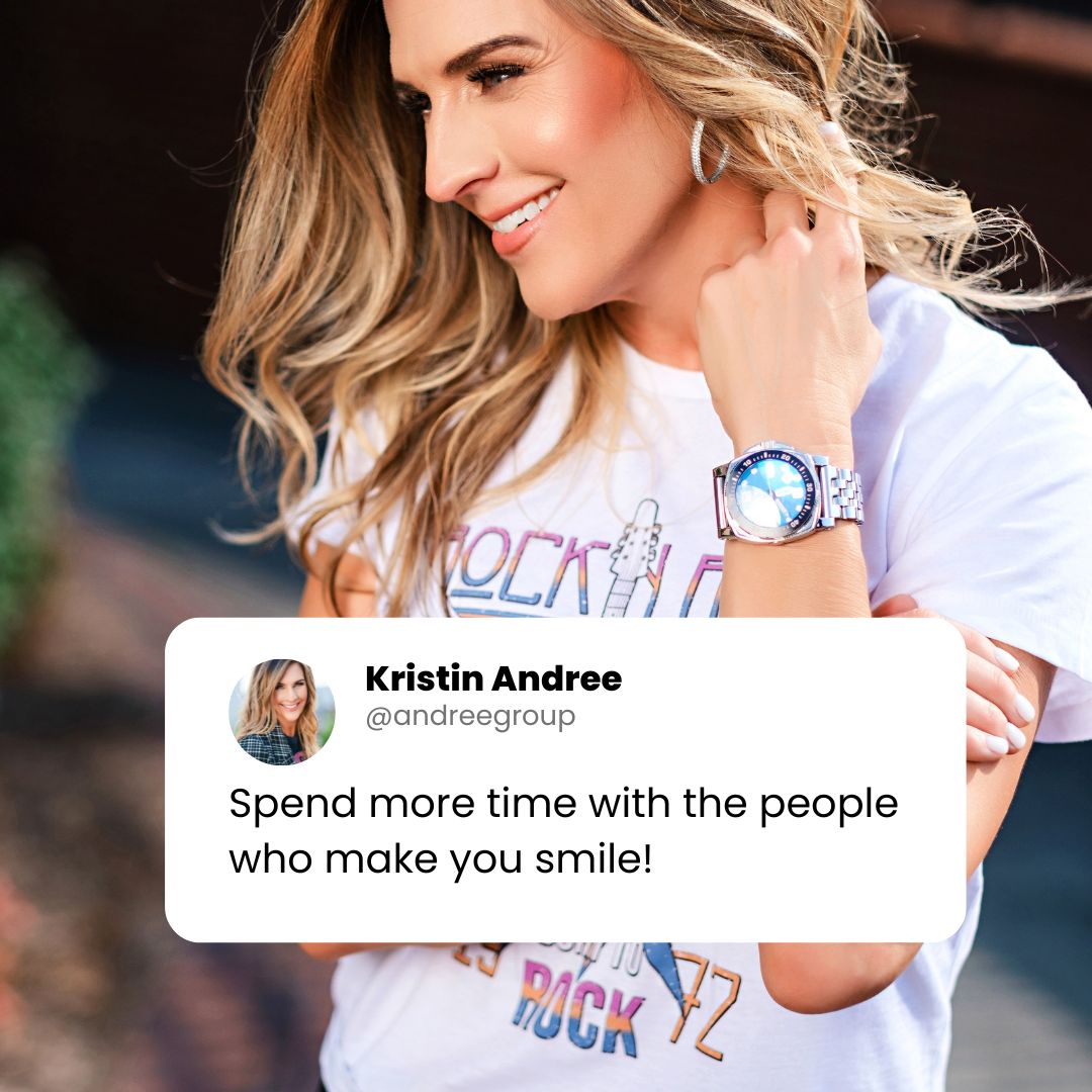 Who is it that always puts a smile on your face?
Tag them and let 'em know!