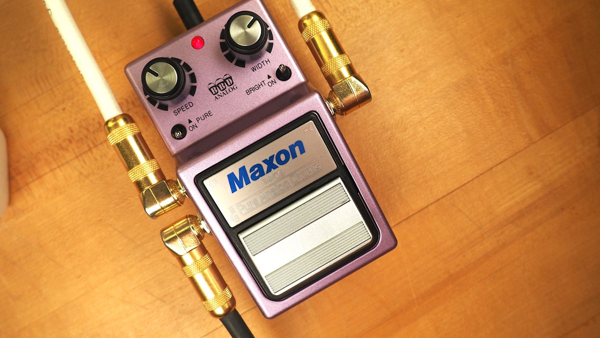 pedaloftheday's tweet photo. Today's review features the lush, organic-sounding PAC-9 Pure Analog Chorus from Maxon!! Head to our website via the link below to see what it's all about, and check out our demo video, too - cheers!!

https://t.co/CB1ZP2yBz7

#pedaloftheday #maxon #chorus #modulation #osiamo https://t.co/EMKOVBZxbH