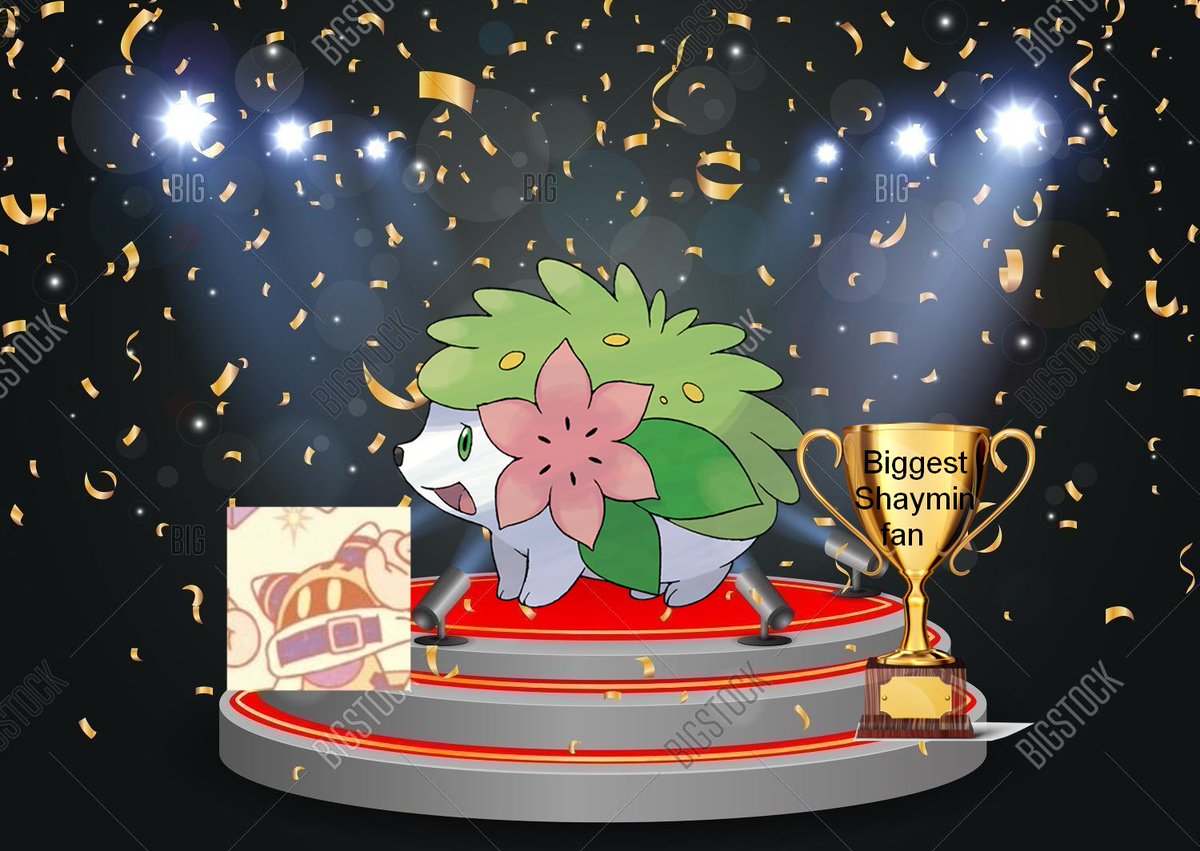 Congratulations to @lorstarcuttr for being elected Biggest Shaymin fan with 10 votes!!