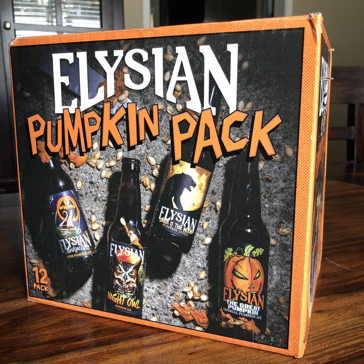 Pumpkin season hath commenced and there’s nothing you can do to stop me from showcasing my treasures. #PumpkinSpice #PumpkinBeer #SpookySeason #CraftBeer #Beer #PumpkinSeason 🎃🍺