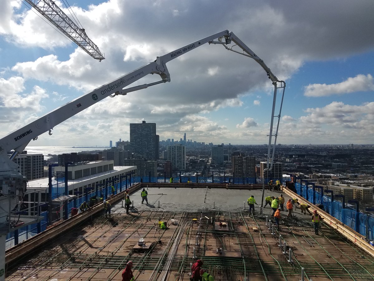 #TBT 5 years ago, Tribco was completing services at Montrose &amp; Clarendon in Chicago's Uptown neighborhood for <a href="/Lendlease/">Lendlease</a> &amp; JDL Construction. The project featured Barrier Screen Technology that would rise on the outside so the next slab's framing could seamlessly continue.