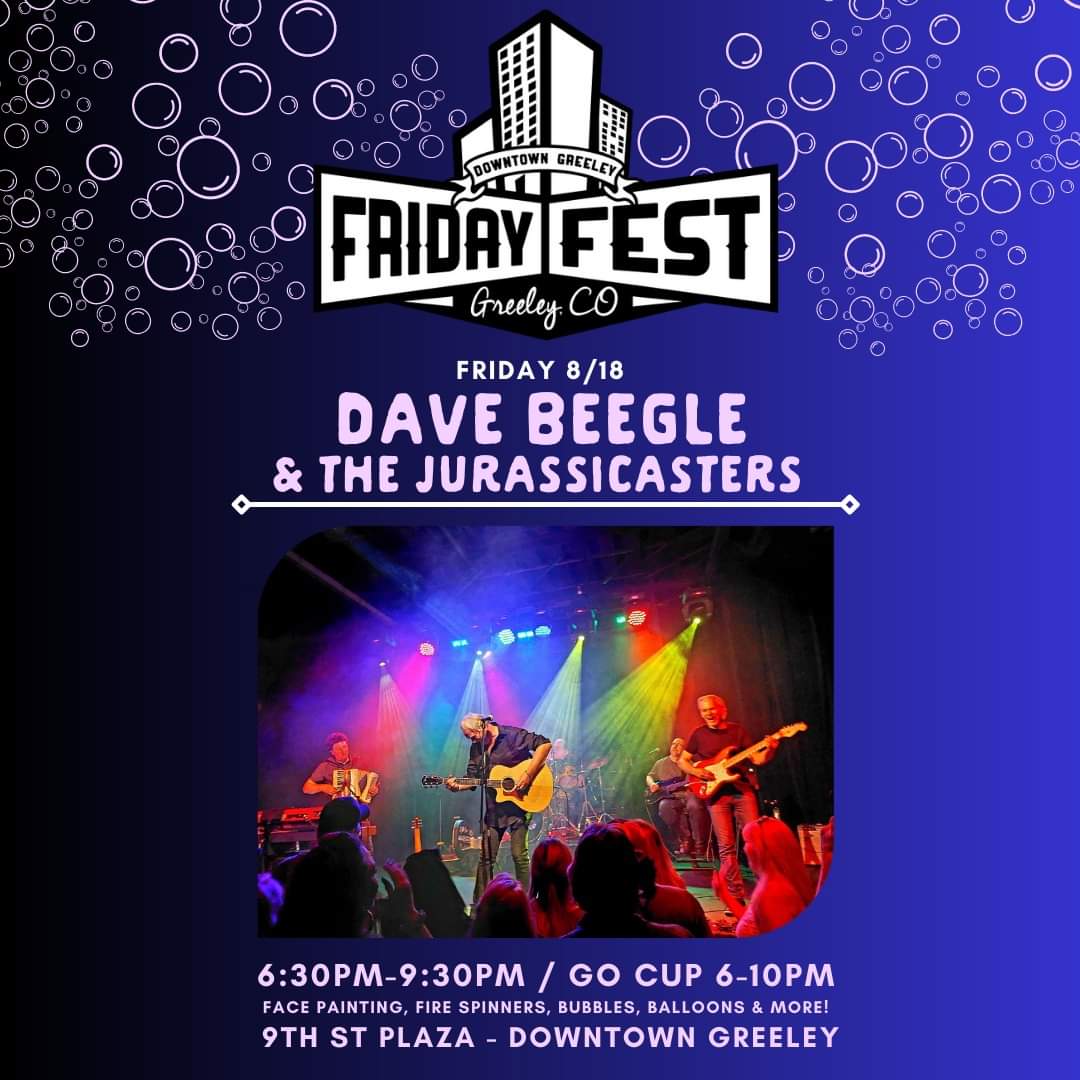 This Friday in @DowntownGreeley!

Get your rock on at #FridayFest. 

#Greeley #Colorado #free