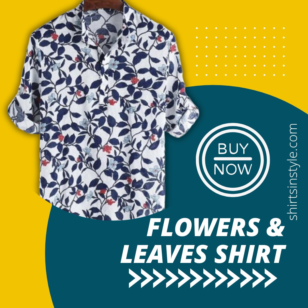 shirtsinstyle's tweet image. Elevate your wardrobe with our Flowers and Leaves Shirt! 🌸🌿 Embrace the beauty of nature in every step with this stylish shirt that adds a touch of botanical elegance to your look. 
Shop Now: shirtsinstyle.com/products/flowe…
#FlowersAndLeavesShirt #ElevateYourWardrobe #BotanicalElegance