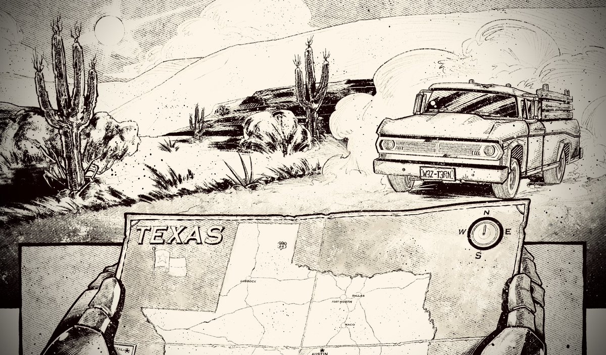 BoogieBotComics's tweet photo. Where we going now? 🤖
#inks #comics #art #boogiebotcomics #texas https://t.co/TQd5uyLrop
