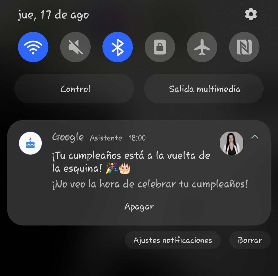 flaviaglambiase's tweet image. Nunca tuve un asistente que se emocione por mi cumpleaños 🤣🤣🤣🤣

#Google #AsistenteVirtual