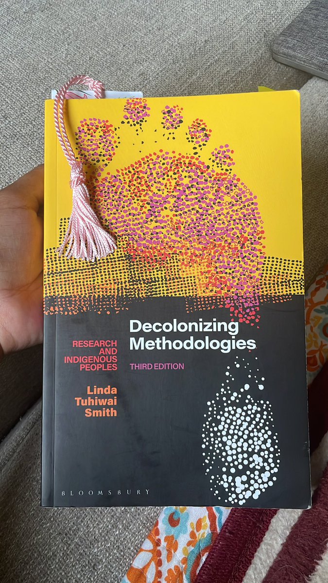 Just found out I have one less book to buy for the semester! Thank you @IndigiData and to Krystal 👏👏 #Indigenous #research
