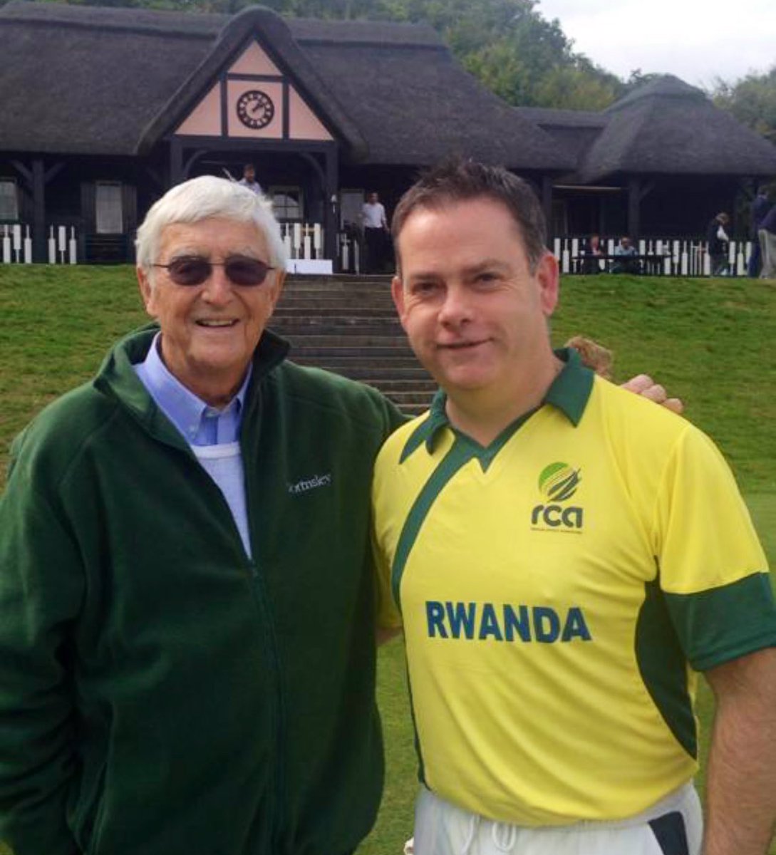 Michael Parkinson . A master of his craft and a charming, proud Yorkshireman. RIP Sir 🏏