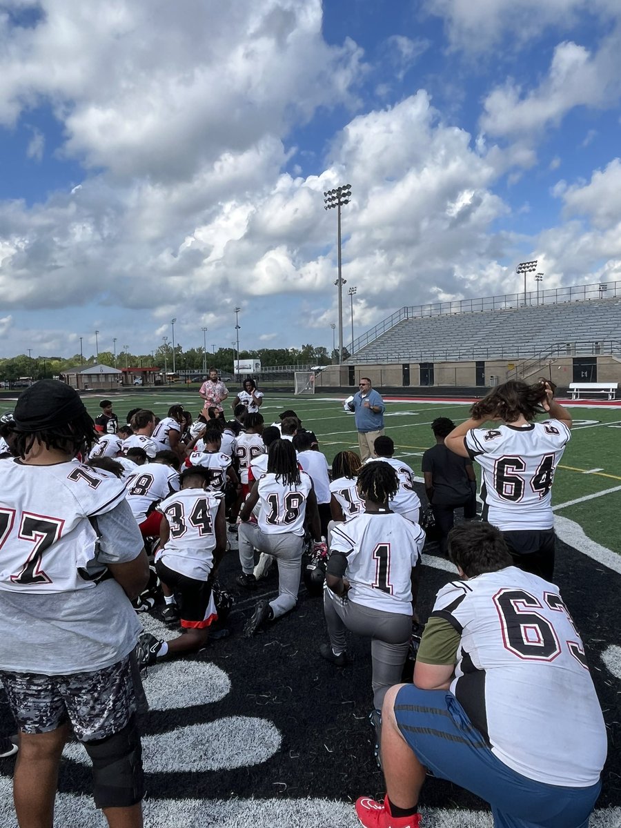 NCHSPanthersFB's tweet photo. Congratulations to our Week 1 Coach of the week! It goes to our Principal Dr. Mendez! Thank you for coming and speaking to our players tonight getting them ready for week 1! @dmendez2378 https://t.co/SeKtKXkRux