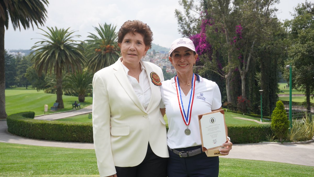 AMFGOLF's tweet image. La calificación al U.S. Women´s Mid-Amateur se llevó a cabo en Bellavista Golf &amp;amp; Country Club. Karen Schmidt  del Club de GolfClub de Golf Vallescondido.y Karla Seeliger Bellavista Golf &amp;amp; Country Club consiguieron un lugar en el torneo que se llevará a cabo en Stonewall
