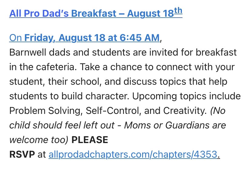 Barnwell ES PTO tweet media