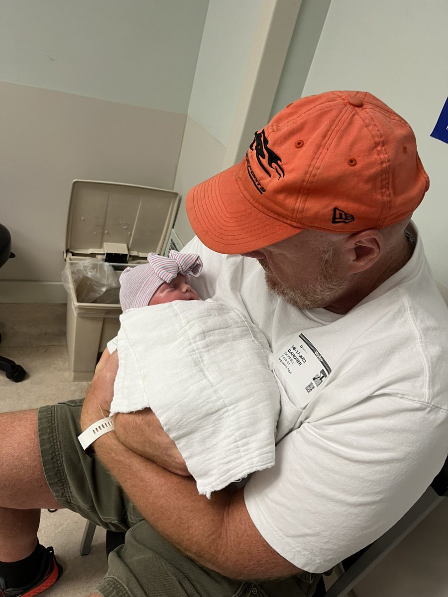 GardnerSorrell's tweet photo. And just like thatโฆmy world was insulated by pure love all day long! Welcome to the family and my heart, Raeleigh Jo!
#firstgrandbaby https://t.co/Myd9xQOrII
