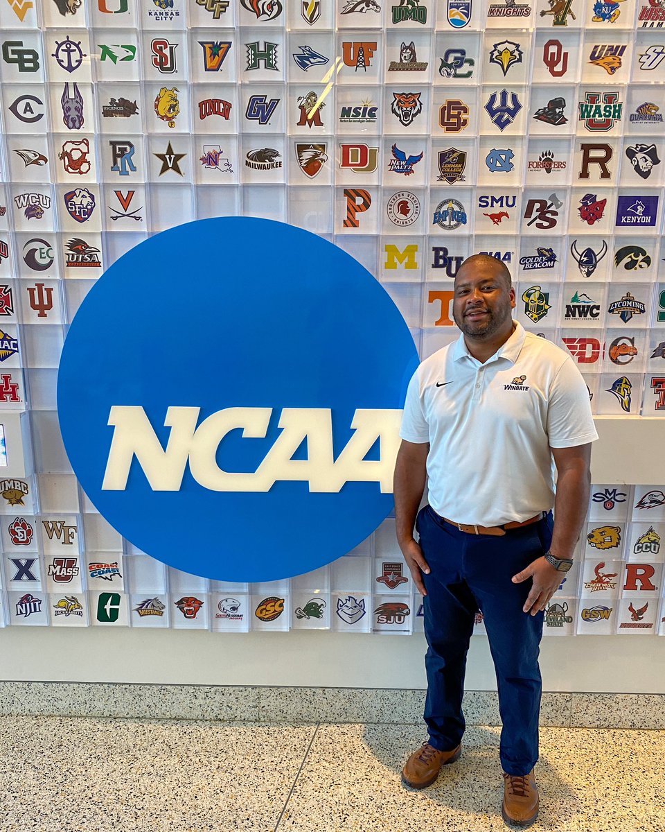 DomManeice's tweet photo. What an incredible experience visiting the @NCAA national office. Today I am reminded about my “why”. ⁣
⁣
Every connection, every opportunity, every life that I can impact, I am filled with gratitude to have a career in college athletics. https://t.co/YG1vKHjaDS