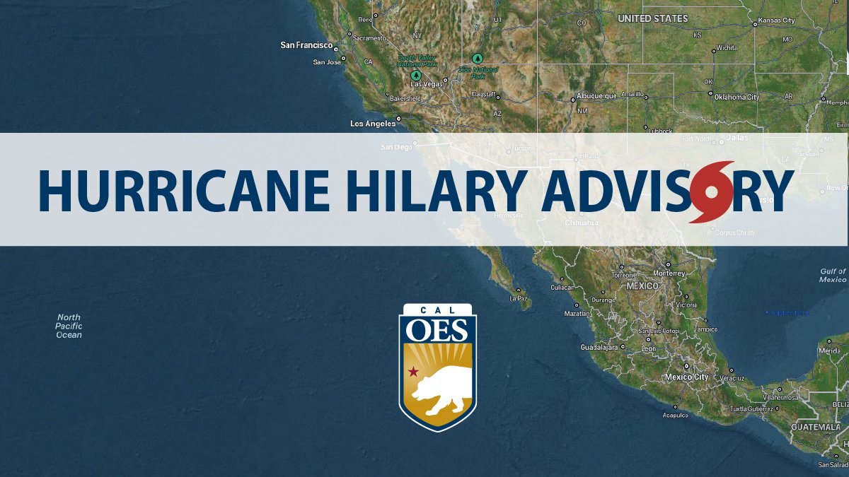 Cal_OES's tweet image. As #HurricaneHilary approaches California, @Cal_OES is taking early, unified and orderly action to prepare for any impacts statewide.

Learn more: wp.me/pd8T7h-8ss