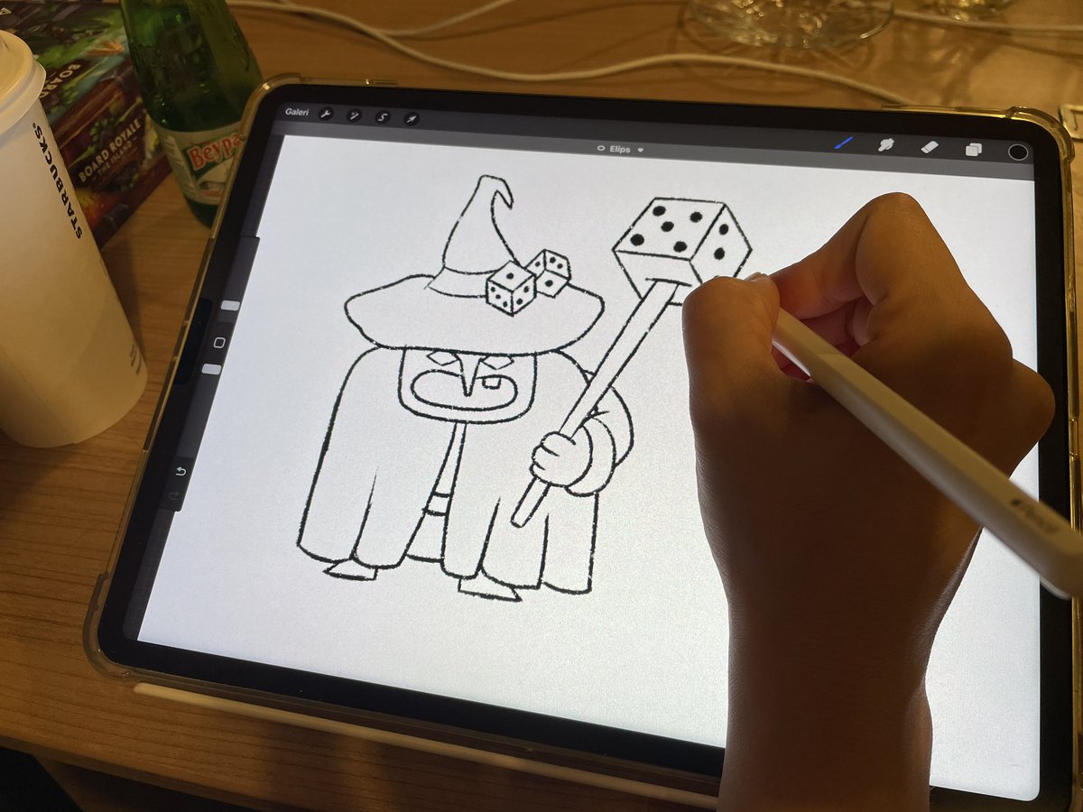 Diecasteragj's tweet photo. Die Caster is a malevolent wizard who relentlessly hunts down Elemental spawns in order to grow stronger 🔥🌊💨🌱 #indiedev #gamejam #indiegame #gameart #gameartist #gamedevelopment #procreate https://t.co/924M5mJFBp