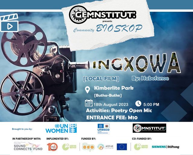 GemInstLS's tweet photo. Tomorrow we are in Butha-Buthe
Launching the Primary School Fruit Up Drive
First Local Production Screening of-
#buylocal
#supportlocal
#LearningCurves
#NewWaters
#SocialEntreprenuership
#YouthLeadership
#girlpower https://t.co/VYzAFIRJLQ