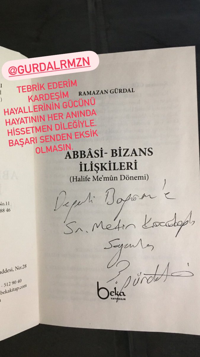 Değerli kardeşim <a href="/Gurdalrmzn/">Ramazan GÜRDAL 🇹🇷</a> Hayallerinin gücünü hayatının her anında hissetmen dileğiyle. Başarı senden eksik olmasın.Tebrik ederim yolun açık olsun
