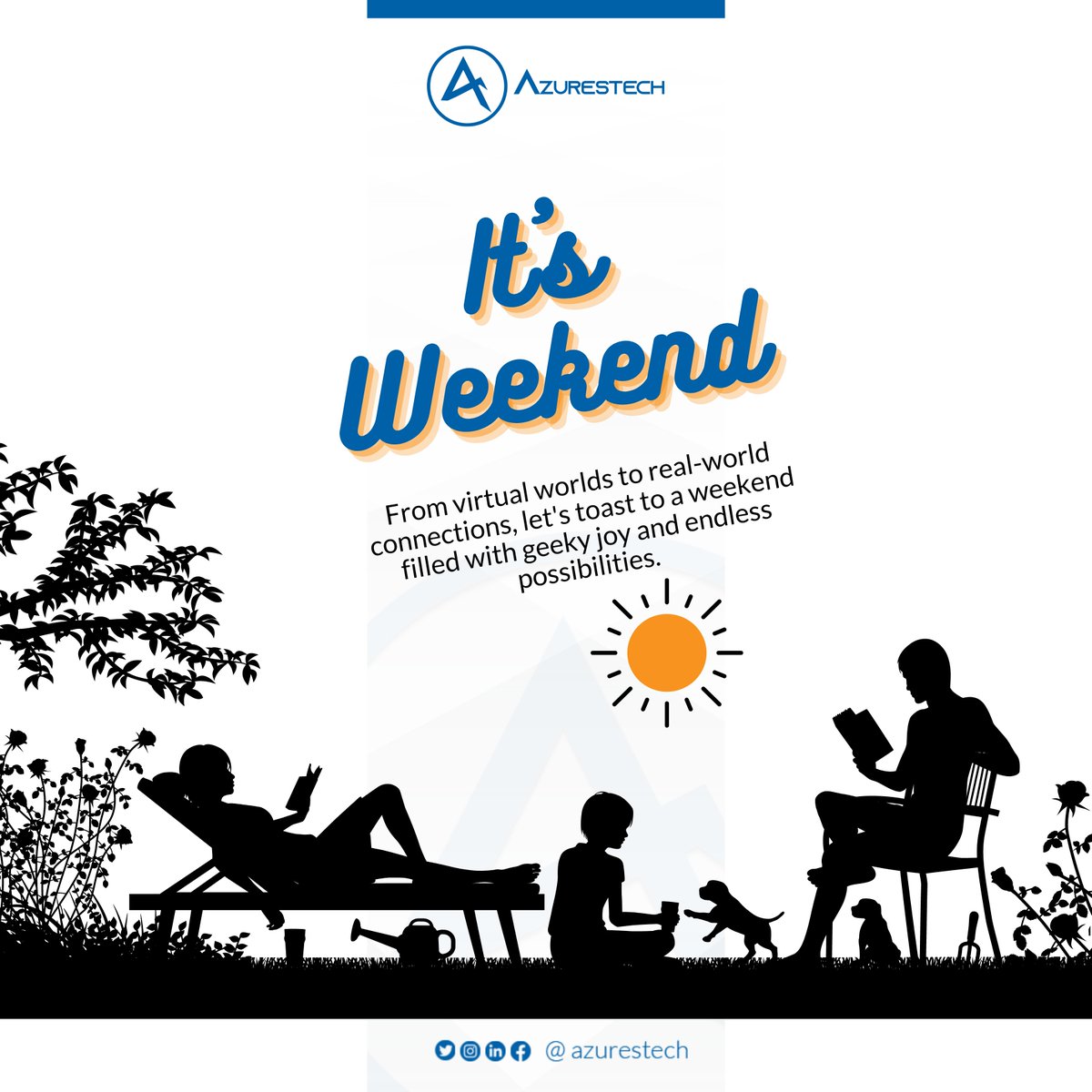 azurestech's tweet image. Share your weekend tech plans with us! What&apos;s on your digital agenda? Let&apos;s inspire each other for an amazing tech-filled weekend ahead. 💬👇 #WeekendTech #GeekLife #InnovationPlayground
#azurestech