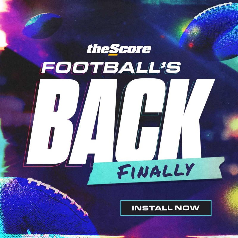 theScore's tweet photo. The wait is OVER. 👊