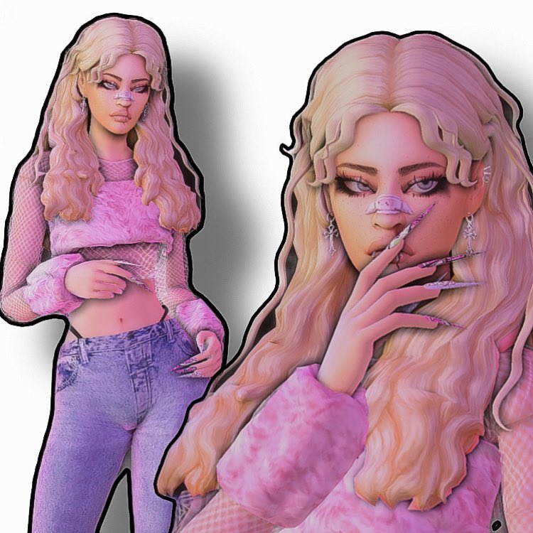 simlowx's tweet image. 💕🩷 #sims4 #sims4cc