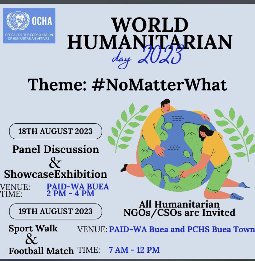 SandyRoseegbe51's tweet photo. Hello @2022van and everyone who finds this Information on their TL… This may be of interest to you . I’ll be there for this event (Buea)  you can join me. For more details you can just hit my DM😊😊. 
#Cameroontwitter 
#Fakotwitter
#Bueatwitter https://t.co/f88gTAS1QU