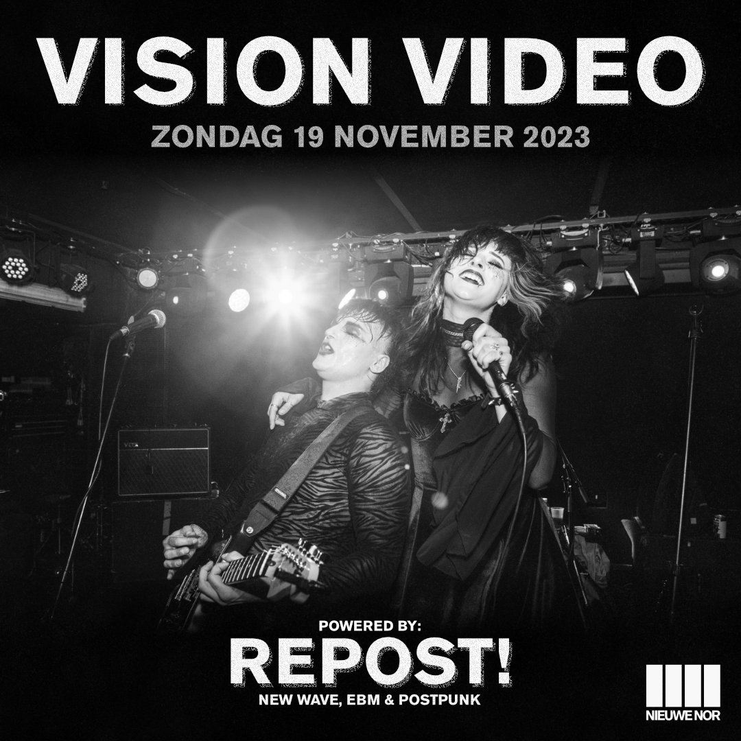 Jarka van der Velden (@jarkavdvelden) on Twitter photo So great <a href="/visionvideoband/">Vision Video</a> is coming to the Netherlands!!! I enjoyed your show at #WGT (and talking to you afterwards) so much, I will definitely come to see you at <a href="/NIEUWENOR/">poppodium NIEUWE NOR</a>. So great <a href="/visionvideoband/">Vision Video</a> is coming to the Netherlands!!! I enjoyed your show at #WGT (and talking to you afterwards) so much, I will definitely come to see you at <a href="/NIEUWENOR/">poppodium NIEUWE NOR</a>.
