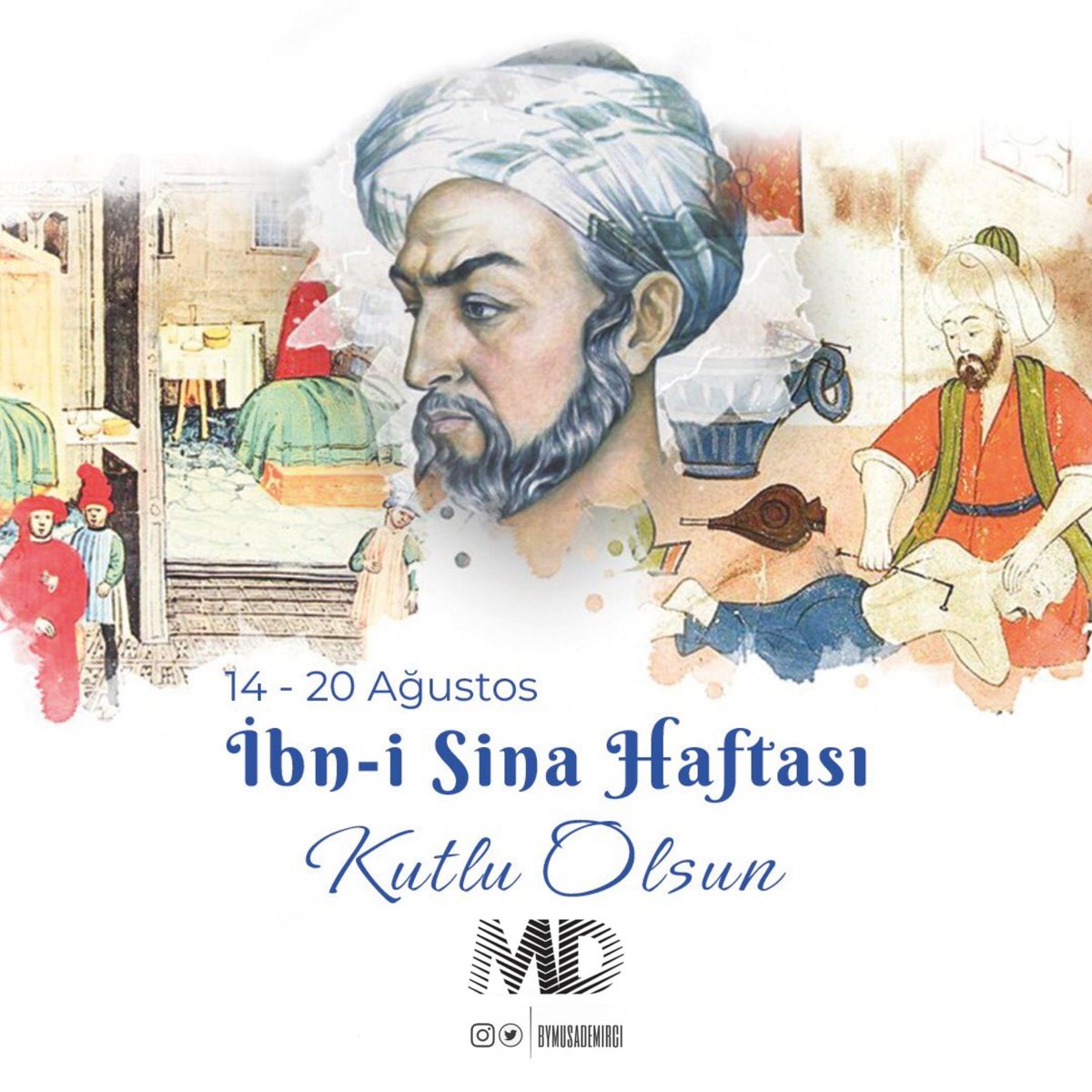 bymusademirci's tweet photo. 📌 14 - 20 Ağustos
#İbniSinaHaftası Münasebetiyle;
Büyük Türk Düşünürü,Bilim Adamı
Modern Tıbbın Babası
Bilgin ve Yer yüzündeki Hekimlerin Piri
#İbniSina'yı Doğumunun
1043. Yıl Dönümünde
Rahmet ve Dua İle Yad Ediyoruz 🤲
#bymusademirci 🌍 📝 📚 🔬
#avicennaweek #avicenna https://t.co/RCmPts5Bh1