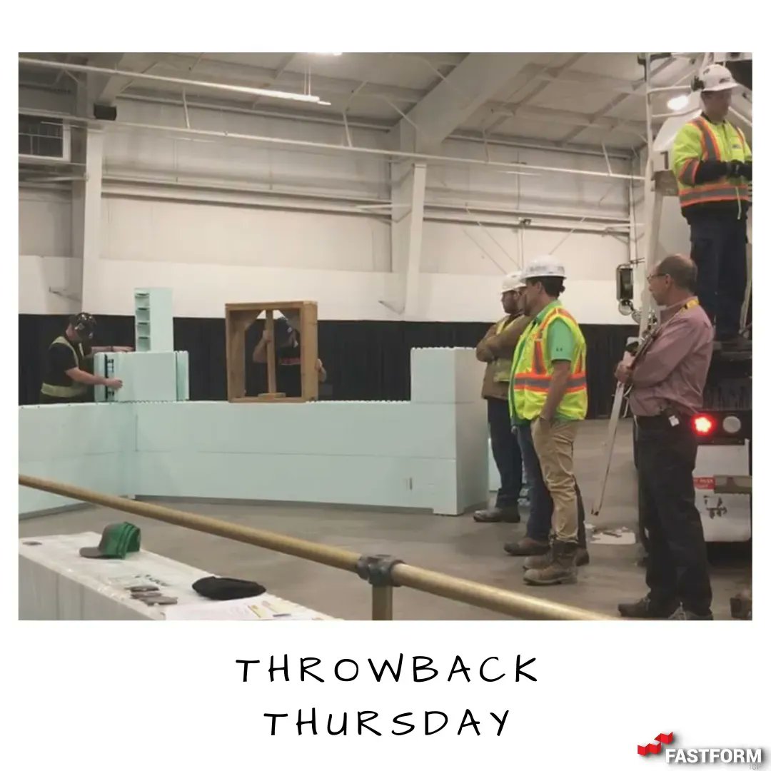 FastformICF's tweet image. TBT to 2020 when Fastform built and even poured a Nudura ICF wall at the Canadian Concrete Expo!👷🛠️ 

#Fastform #FastformICF #ThrowbackThursday #TBTmemories #SustainableConstruction #CCE #CanadianConcreteExpo #ICFConstruction #GreenBuilding #ICF #NuduraICF