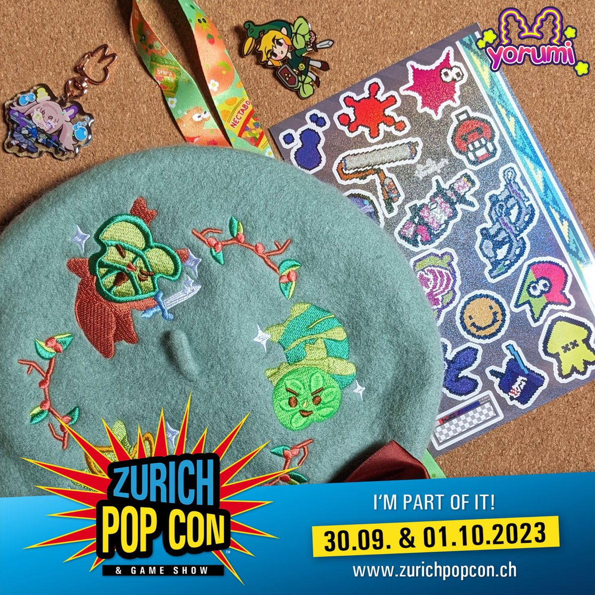 yorumi_spl's tweet image. Announcement time! I&apos;m going to be part of @zurichpopcon this year! You&apos;ll be able to find me in the Artist Alley ✨🌱

#zurichpopcon #artistalley
