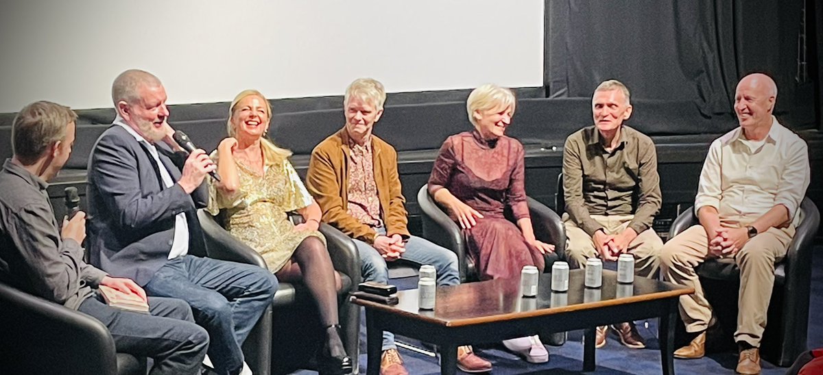 pop_rambler's tweet photo. Thank you @glasgowfilm @BFI and all of the cast including @claregrogan2 and @Jgs_x for tonight’s special screening of Gregory’s Girl. An amazing, funny and emotional evening wonderfully encapsulated in the Q&amp;A. Just perfect! https://t.co/2PbMmaVPfm