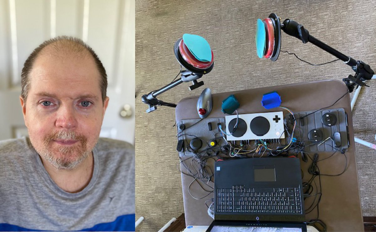 AbleGamers's tweet photo. "I was struggling," says JR. "I didn't think I could be a gamer at my age with my disability but my 6 person online group of friends had other ideas. I contacted AbleGamers for help and now I'm able to play Lego games with them and participate instead of just being a spectator." https://t.co/RO4d3JRchn