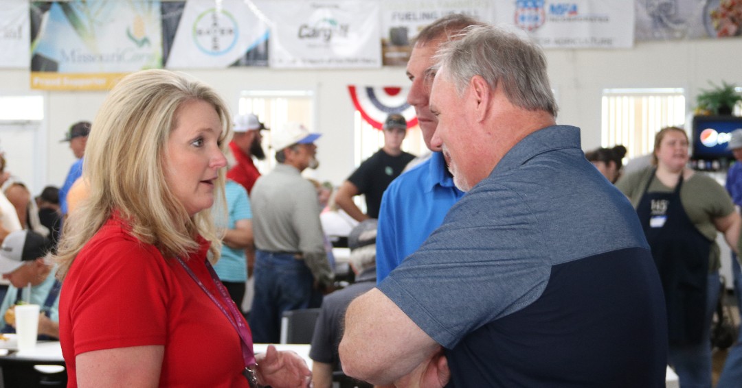 MoAgriculture's tweet image. Director Chinn had a busy day at the @MoStateFair! 

Legislative Day is a great opportunity for our state's legislative leaders to catch a glimpse of agriculture in our state! We love having them on the fairgrounds to celebrate #MoAg.

#connectMore