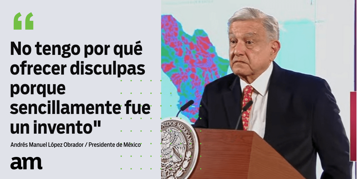 #Nacional | AMLO acusó a sus adversarios políticos y a la prensa de inventar una calumnia y de ser perversos, corruptos y neoporfiristas. Afirmó que su gobierno está atendiendo el tema del asesinato de los jóvenes. 

Más aquí: tu.am/CC8yPZ7