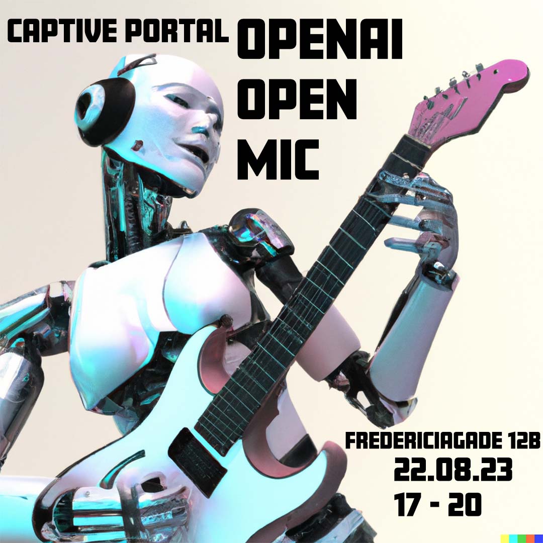 Please join us virtually or physically for our AI Open Mic: #GPT4 #ai #aipoetry #aimusic #nlp  facebook.com/events/s/opena…