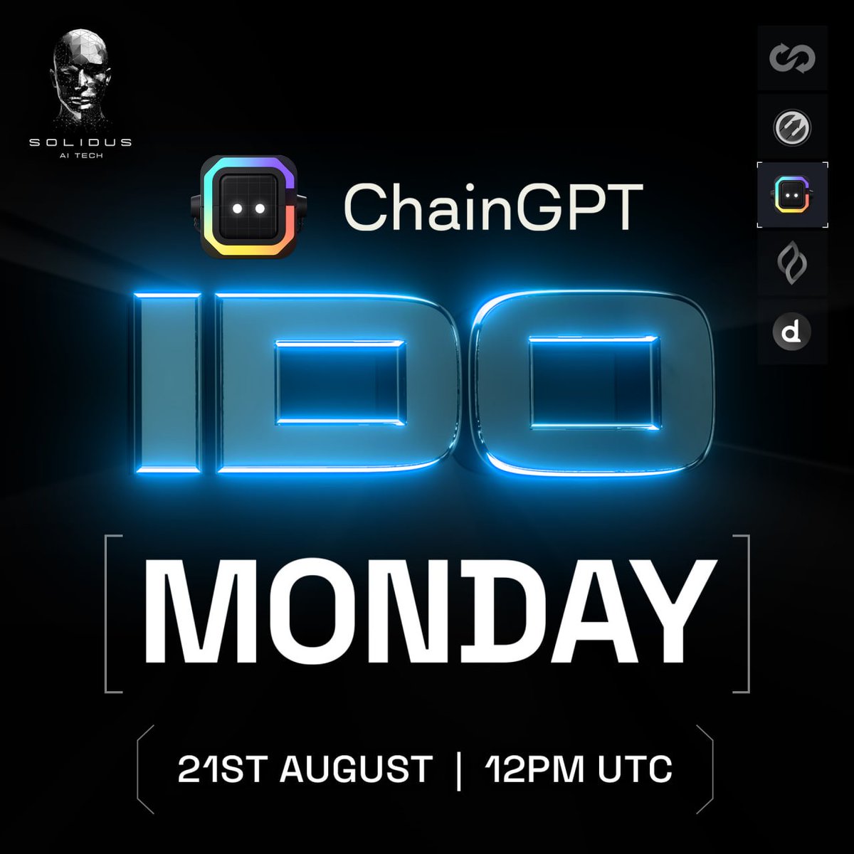 AITECHio's tweet photo. 📣 Exciting Announcement: $AITECH to Launch with @ChainGPT_Pad !

💰 Total raise: $160,000
🗓 Monday, 21st August.
🕔 12:00 PM UTC

🧑🏻‍💻 To participate: https://t.co/hKBmMUVNsB