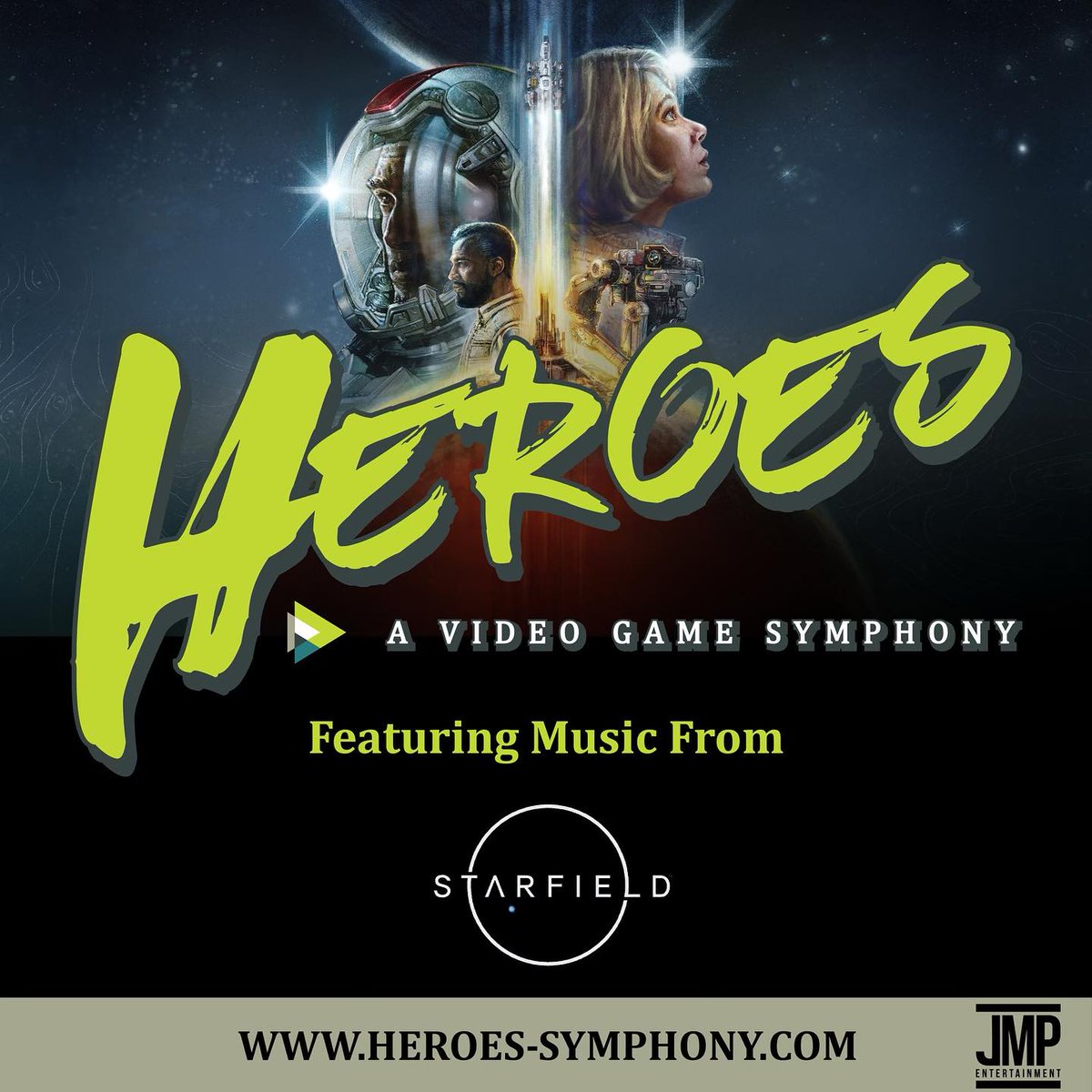 InonZur's tweet photo. Dear Friends - My @StarfieldGame Suite will be joining the Heroes: A Video Game Symphony Tour, commencing in Cincinatti on Sep 16-17 at Music Hall. 
#Starfield @BethesdaStudios 
Tickets on sale here: https://t.co/Tye6QC8mQc https://t.co/w5KR4nBpZr