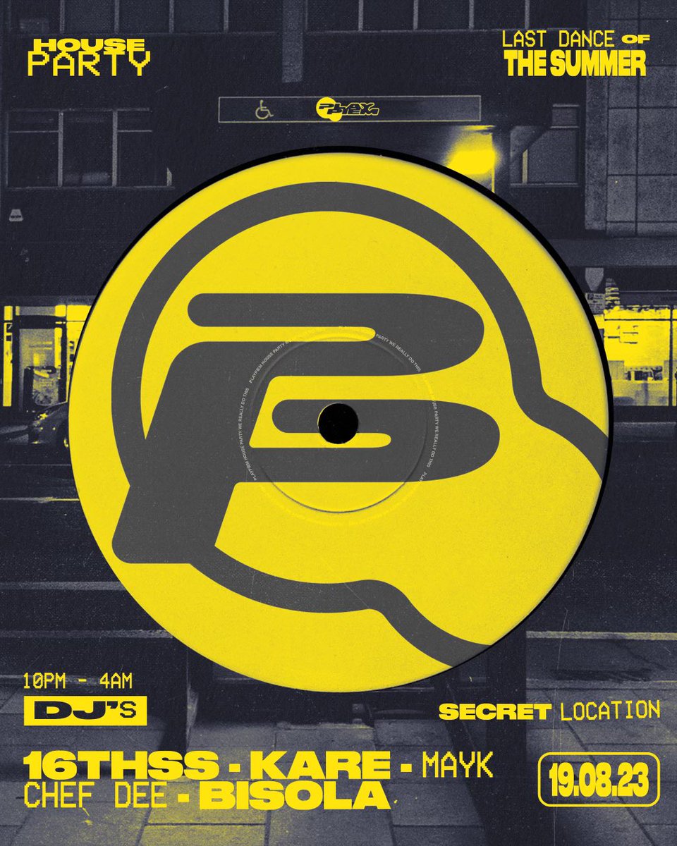 THIS SATURDAY IF YOU KNOW WHERE TO GO !