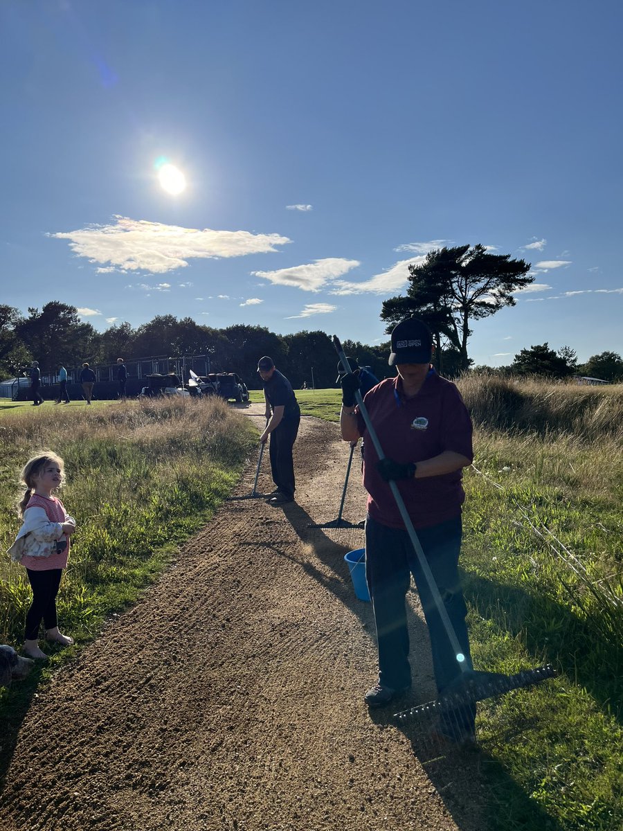 Finally getting a moment to check the phone after @AIGWomensOpen @waltonheath_gc. Reflecting how far the course has come, how hard all the staff of Walton Heath have worked and how amazing all the members are to give up the course to host the last Women’s major of the year #WAWH