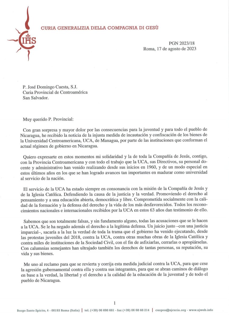 Jesuitas Centroamérica tweet media