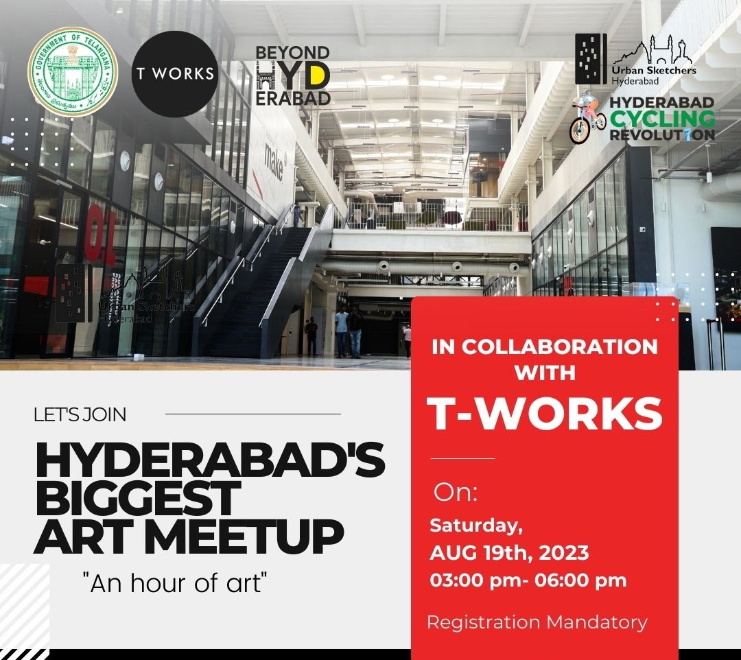 Ravi_1836's tweet image. Hyderabad Gear up for Biggest Art Work  @TWorksHyd #Hyderabad Telangana India

Thank you Harish &amp;amp; Anwesh for organising Art work at #TWorks #BeyondHyderabad
#HyderabadCyclingRevolution

 @KarampuriSujai
@KTRBRS @arvindkumar_ias @DrShantaThoutam @sselvan @HydcyclingRev @THubHyd