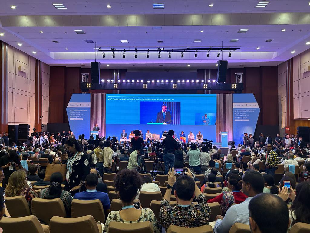 Tedros Adhanom Ghebreyesus (@drtedros) on Twitter photo Traditional medicine is as old as humanity itself. <a href="/WHO/">World Health Organization (WHO)</a> is committed to building the evidence to support the safe, cost-effective, and equitable use of traditional medicine. My speech at today's Global Summit in Gandhinagar, #India.
who.int/director-gener… Traditional medicine is as old as humanity itself. <a href="/WHO/">World Health Organization (WHO)</a> is committed to building the evidence to support the safe, cost-effective, and equitable use of traditional medicine. My speech at today's Global Summit in Gandhinagar, #India.
who.int/director-gener…