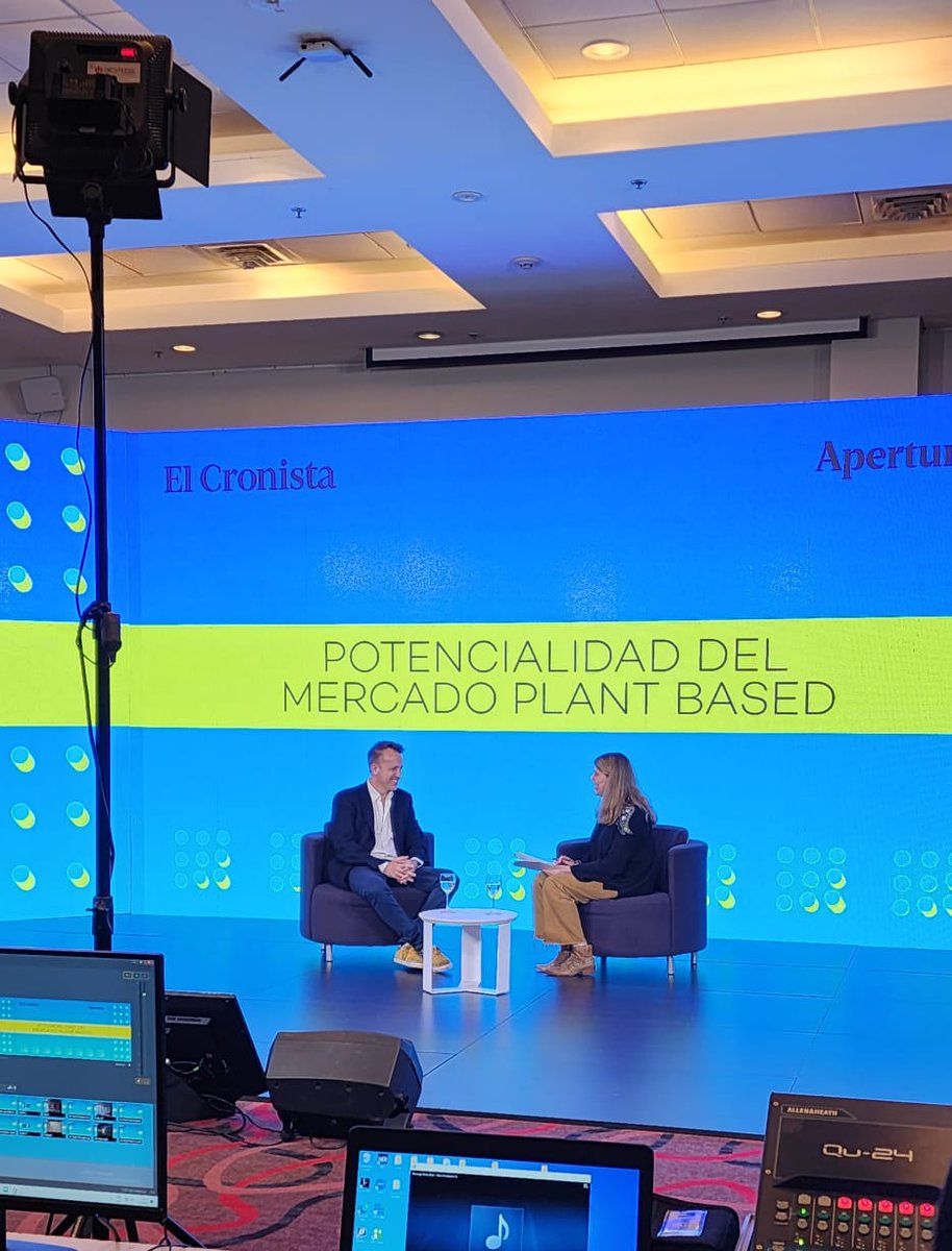 'La #tendencia de #consumo de productos #plantbased se aceleró en el mundo y la Argentina por una multiplicidad de razones, en especial, la ambiental'. Francisco Piñero Pacheco, presidente de la Asociación de productores a base de plantas en #AgroSummit de @Cronistacom.