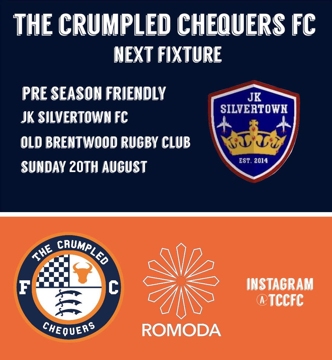 The Crumpled Chequers FC tweet media