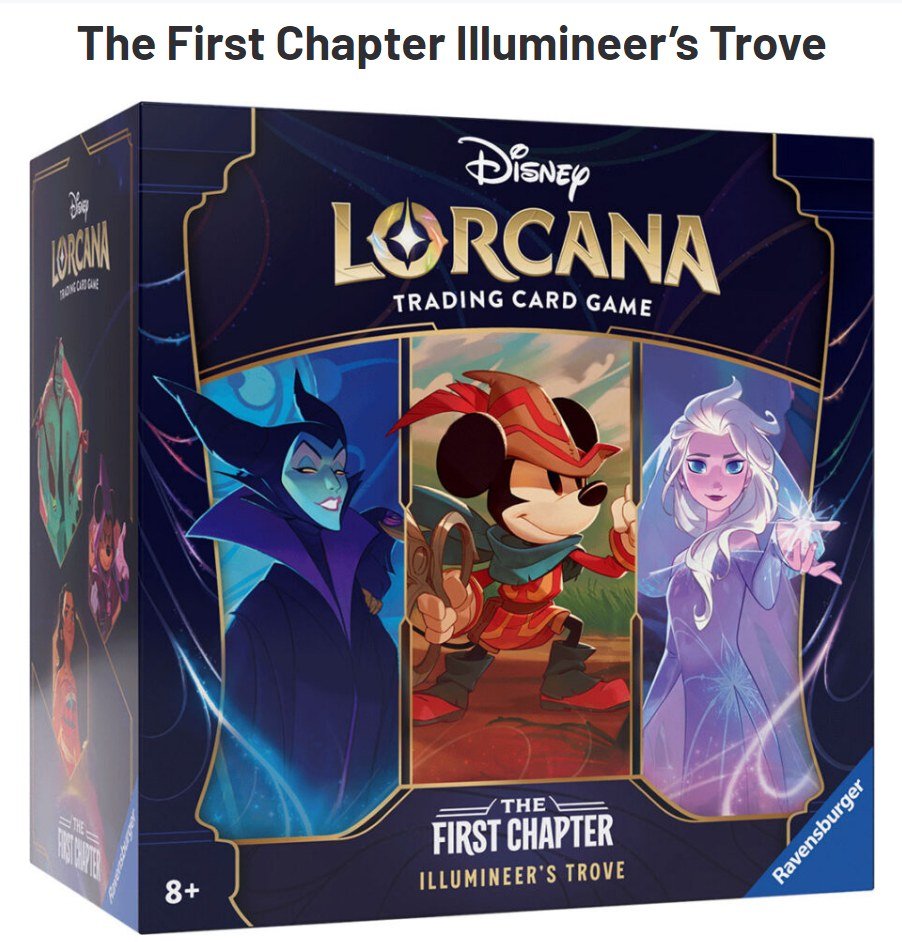 OnceUponADraw (@onceuponadraw) on Twitter photo Welcome to Once Upon a Draw! Ready to leap into <a href="/DisneyLorcana/">Disney Lorcana</a> ? Want an Illumineer's Trove? Chance to win by doing the following: 1) Follow us on X/Twitter 2) Retweet this post 3) Comment a picture of your favorite card! Winner 10PM EST next Thursday @ twitch.tv/OnceUponADraw Welcome to Once Upon a Draw! Ready to leap into <a href="/DisneyLorcana/">Disney Lorcana</a> ? Want an Illumineer's Trove? Chance to win by doing the following: 1) Follow us on X/Twitter 2) Retweet this post 3) Comment a picture of your favorite card! Winner 10PM EST next Thursday @ twitch.tv/OnceUponADraw