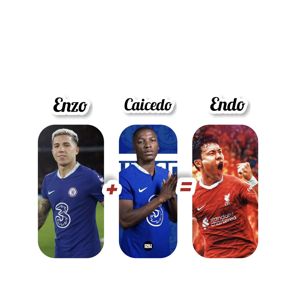 alim730's tweet photo. @Zupporter97 @FabrizioRomano Wrong!
Grammatically Caicedo+Enzo=Caicezo

Correct form should be. https://t.co/mGfssbwPtr