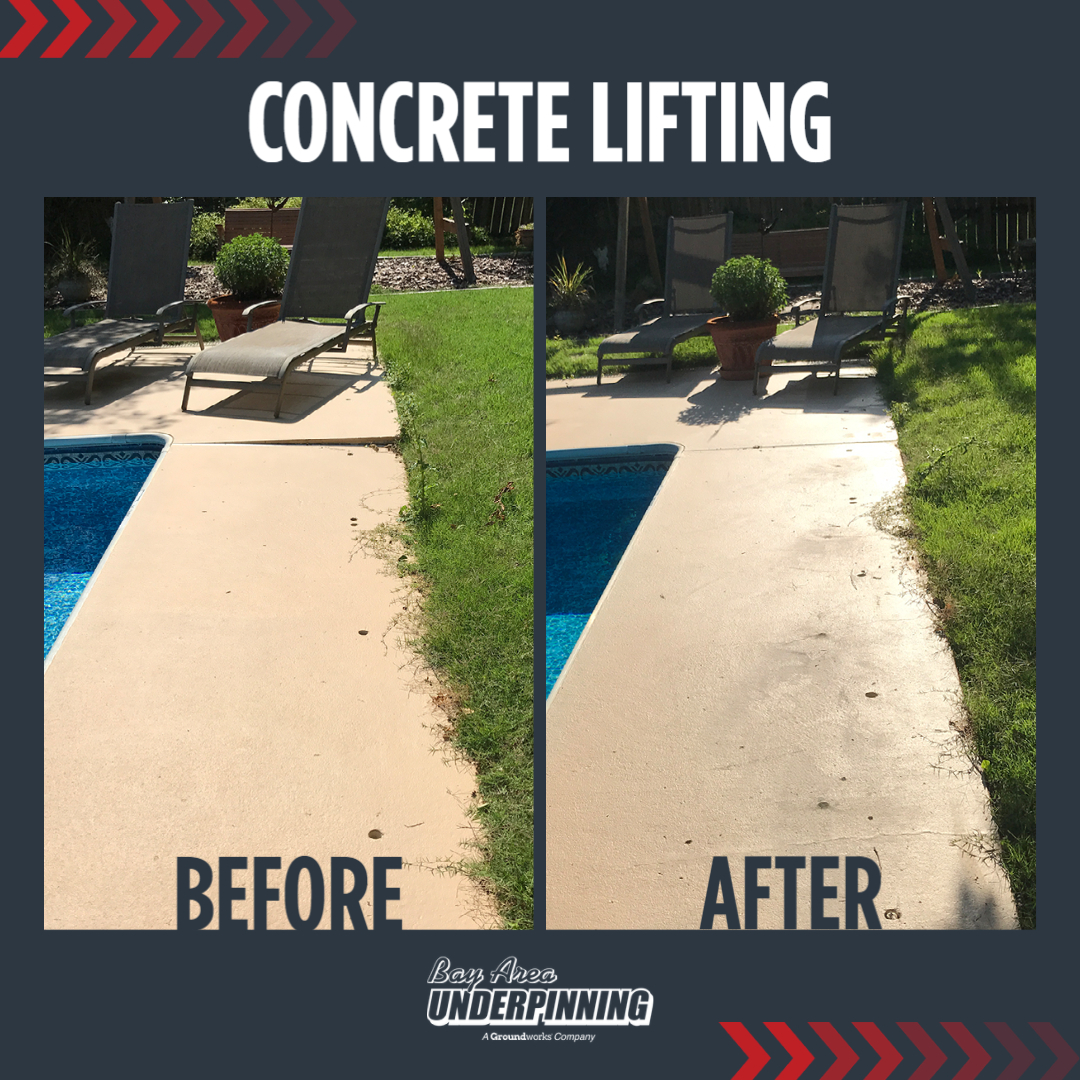 Before ➡️ After
After the homeowner discovered trip hazards forming around their pool, we were able to come in and lift the concrete pool deck! #ConcreteLifting #PoolDeck #HomeImprovement #UnevenConcrete #Concrete