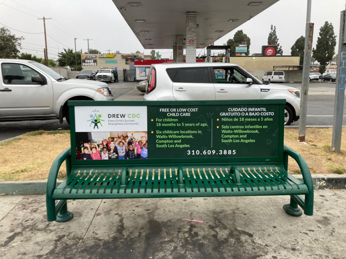 busbenchads's tweet photo. Empowering Families in Watts-Willowbrook, Compton, and South LA 🏙️✨ Child Care services at DREW CDC are more than just support – they're a helping hand towards brighter futures.  #DREWCares #CommunityStrong #ChildCareSupport #busbenchads https://t.co/qG7gKtqLVC