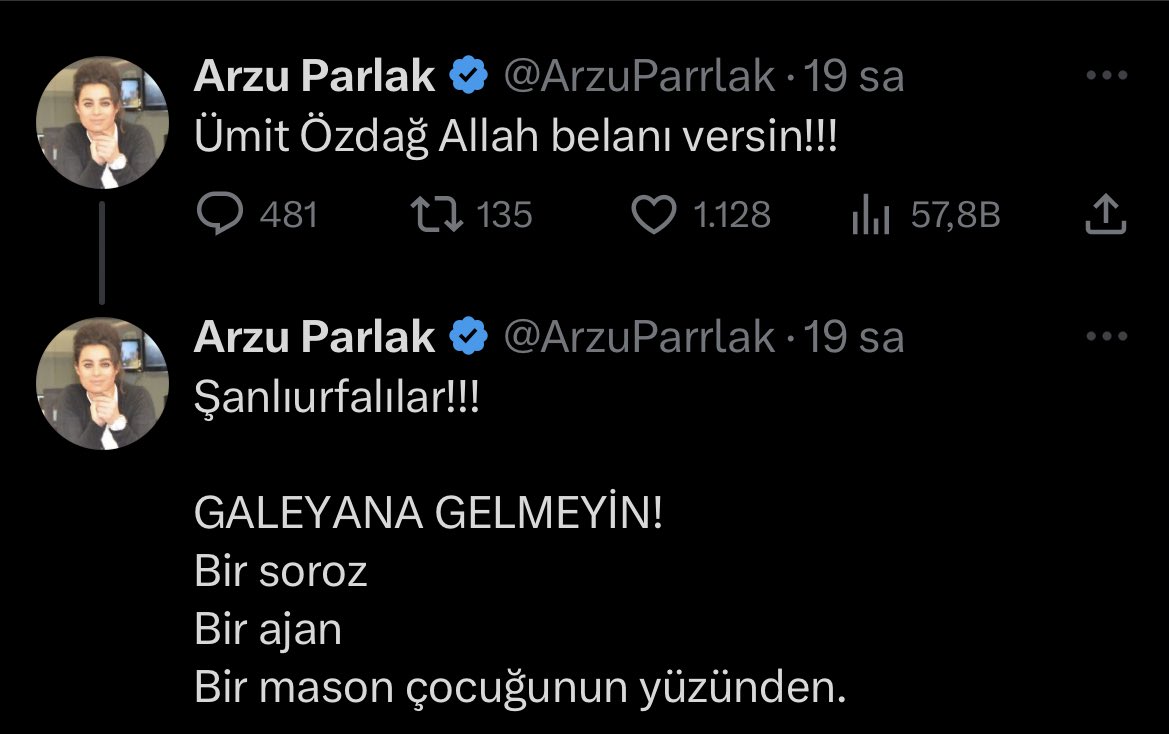 AKP’li Arzu Parlak, dün gece bir Suriyeli’nin 9 yaşındaki erkek çocuğuna tecavüzü sonrası Şanlıurfa’da yaşanan olaylardan Ümit Özdağ’ı sorumlu tuttu.

AKP’li Parlak’ın tecavüzcüye herhangi bir bedduası görülmedi.