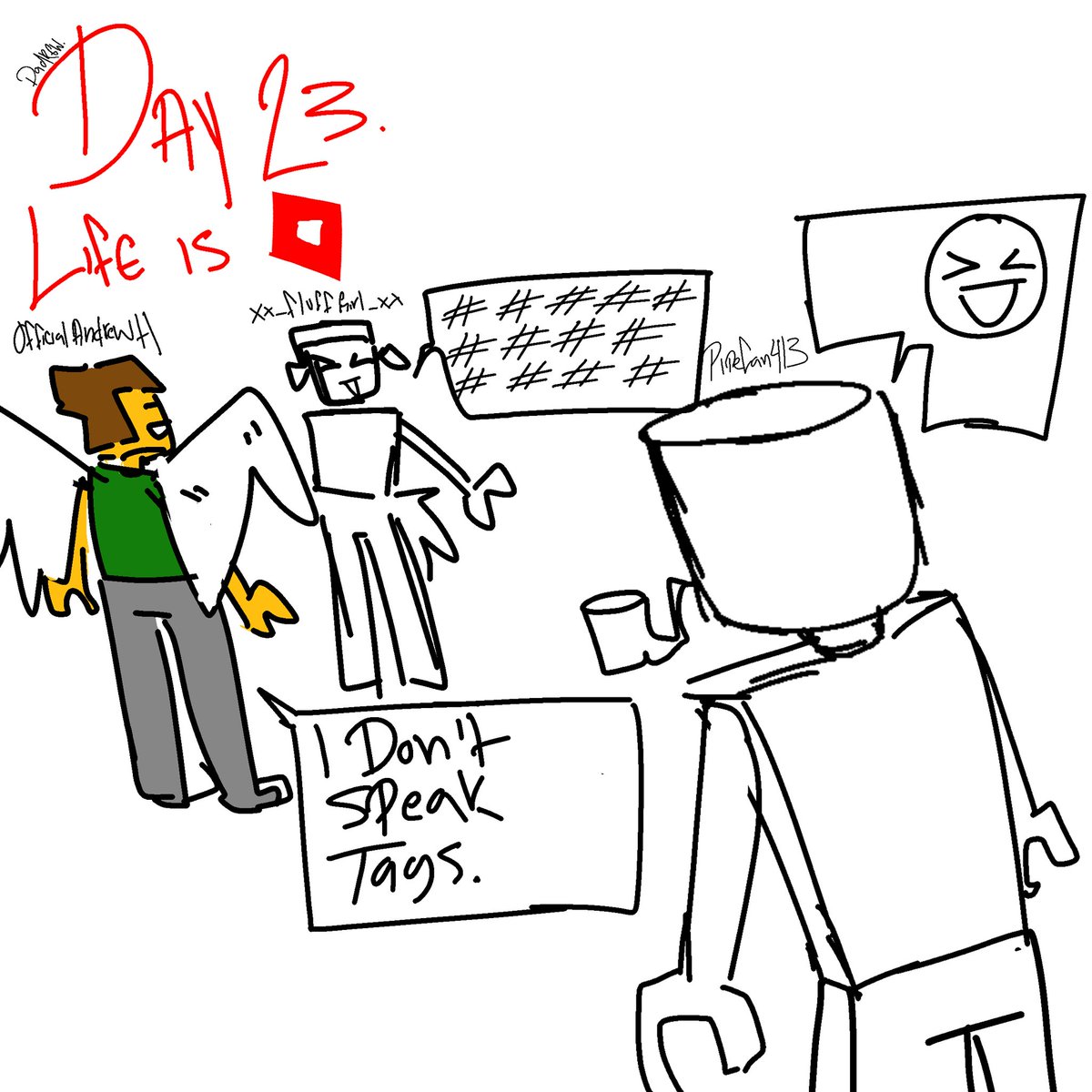 dailydadrew's tweet photo. DAY 23. LIFE IS ROBLOX.
#DADBERT #HUSSBERT https://t.co/yU51DWD2Gr