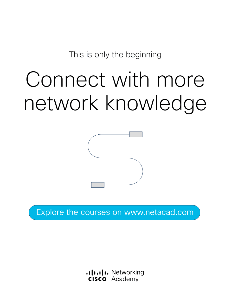 CiscoNetAcad's tweet photo. If this has aroused your curiosity, these networking courses can connect you with a promising future: https://t.co/GghsJJE2j1 https://t.co/9RXK3eKNtP